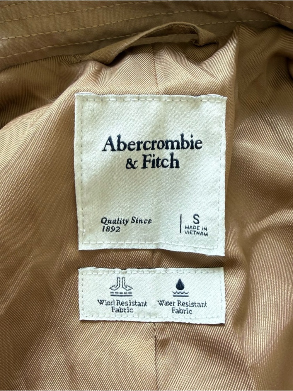 Abercrombie Classic Trench Coat - Picture 4 of 4